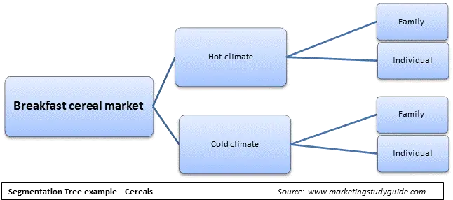 Market Segmentation Chart