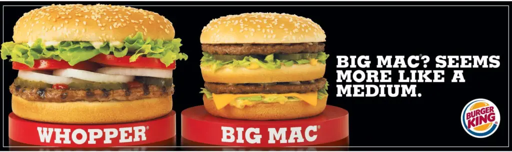 whopper vs big mac ad